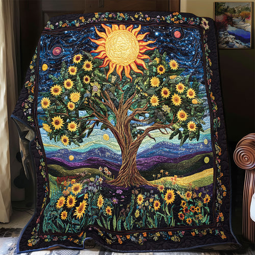 Mystic Sunflower WX1003073CL Quilt