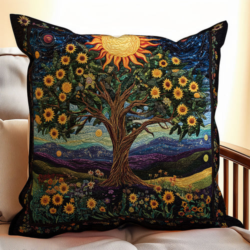 Mystic Sunflower WX1003163CL Quilt Pillow Case