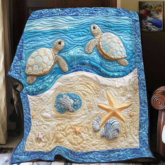 Ocean Turtle WX0803053CL Quilt