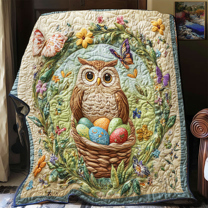 Owl Easter Egg WX0803055CL Quilt