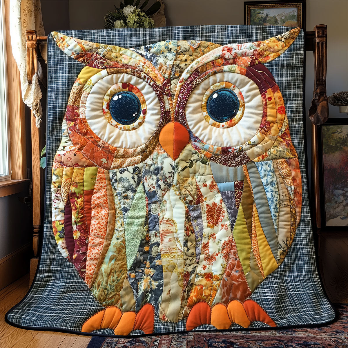 Owl Portrait WX0603106CL Quilt