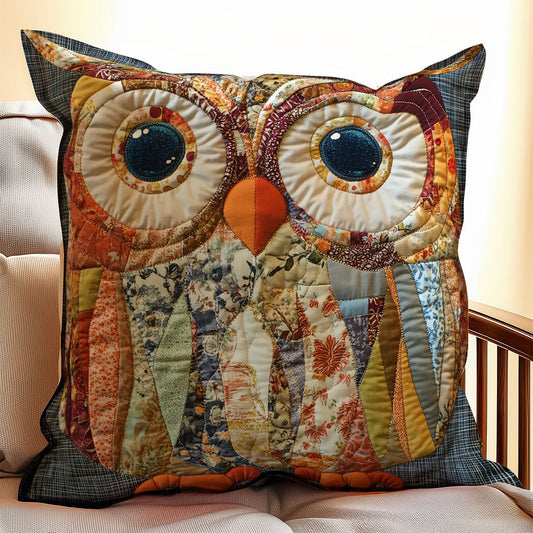 Owl Portrait WX0603141CL Quilt Pillow Case