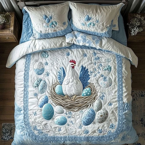 Pastel Chicken WX0803181CL Duvet Cover Set