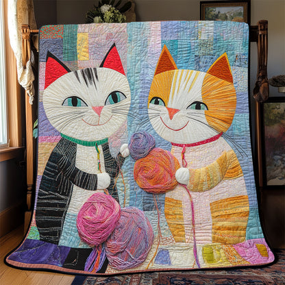 Playful Cat WX0603110CL Quilt