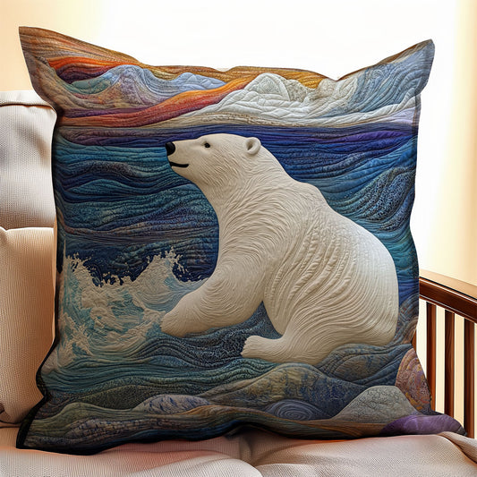 Polar Bear WX1303070CL Quilt Pillow Case