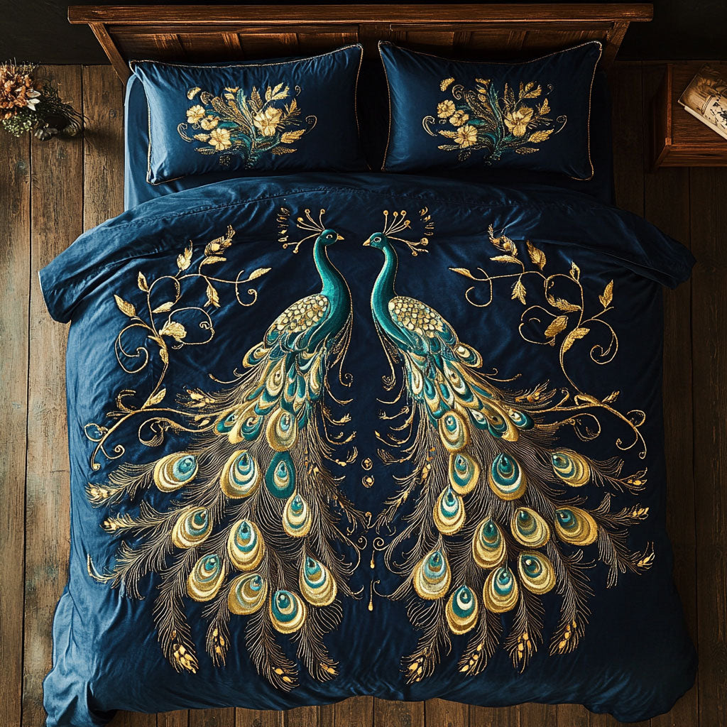 Royal Peacock WX0603064CL Duvet Cover Set