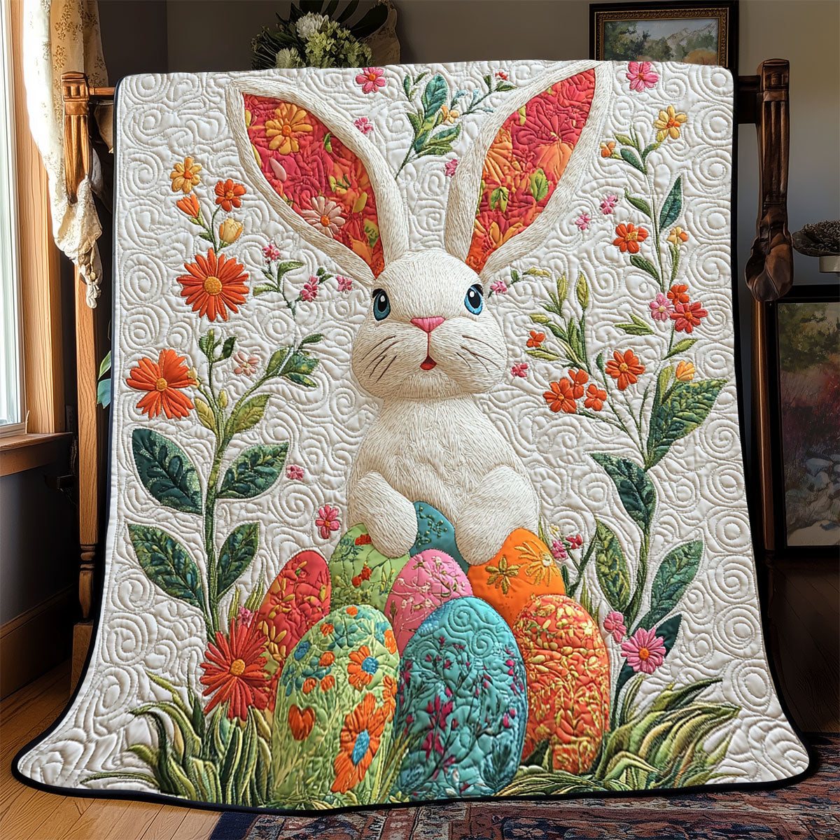 Springtime Bunny WX1003078CL Quilt