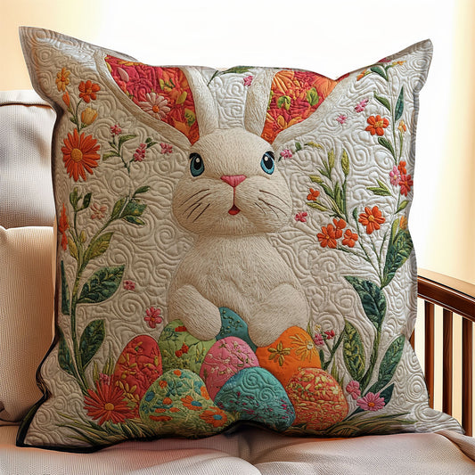 Springtime Bunny WX1003168CL Quilt Pillow Case