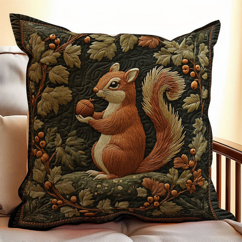 Squirrel WX0603148CL Quilt Pillow Case