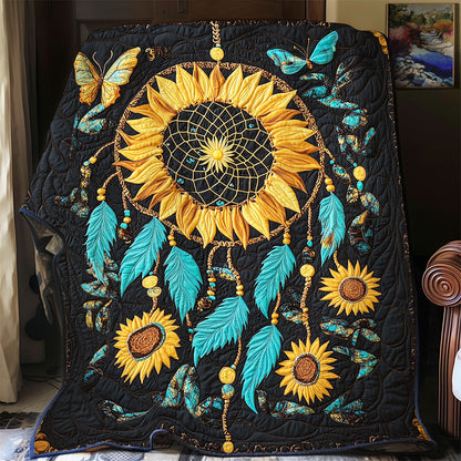 Sunflower Dreamcatcher WX1003081CL Quilt