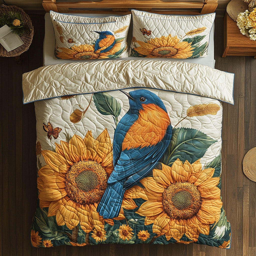 Sunflower Kingfisher WX0703041CL Duvet Cover Set