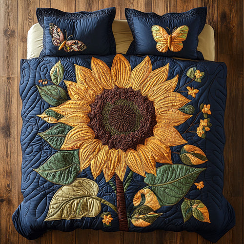 Sunflower Whimsy WX0603073CL Duvet Cover Set