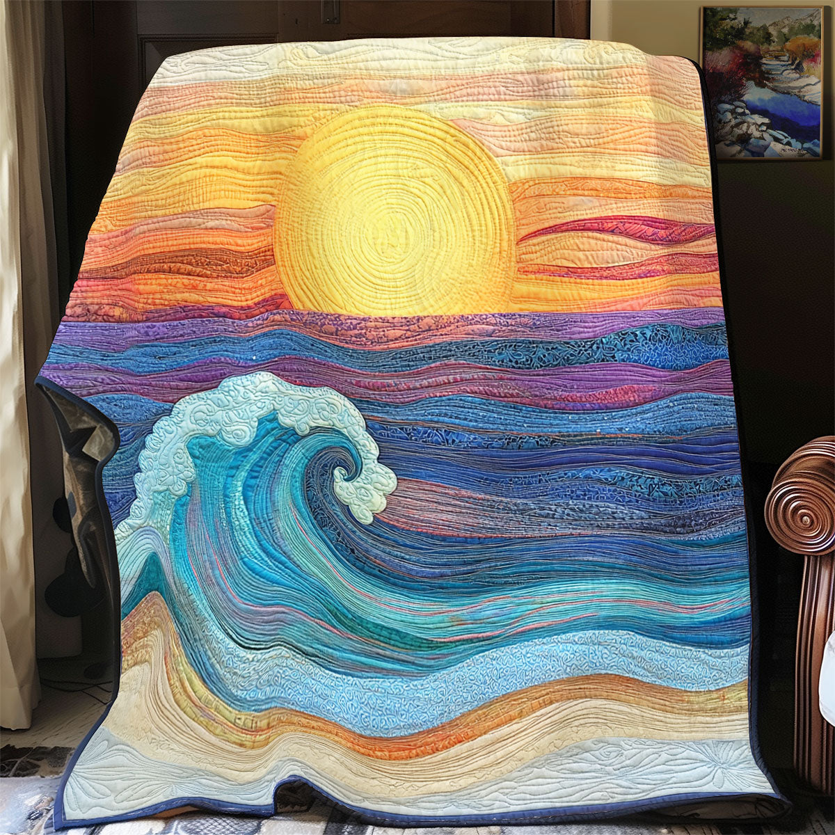 Sunset Beach WX1003083CL Quilt