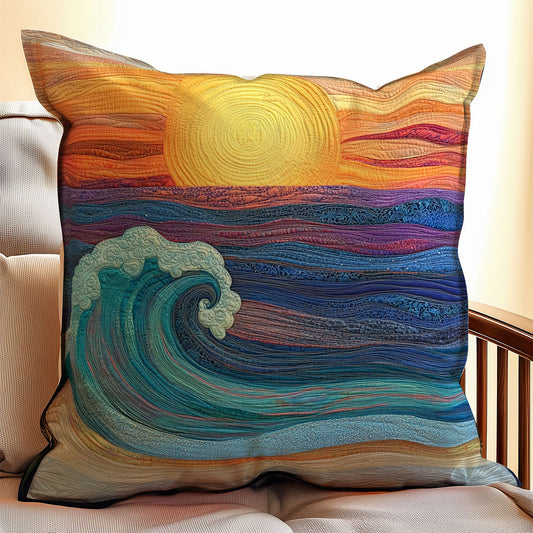 Sunset Beach WX1003173CL Quilt Pillow Case