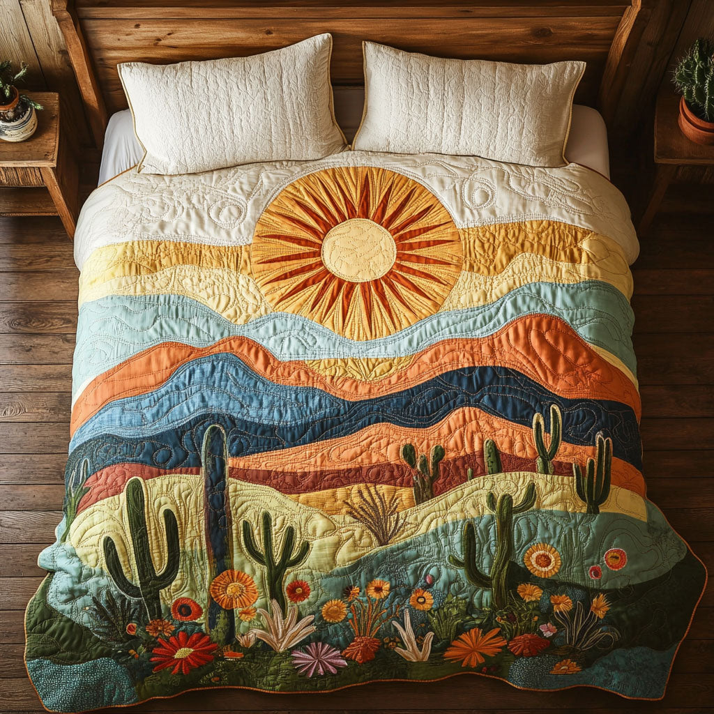 Sunset Cactus WX0703043CL Duvet Cover Set