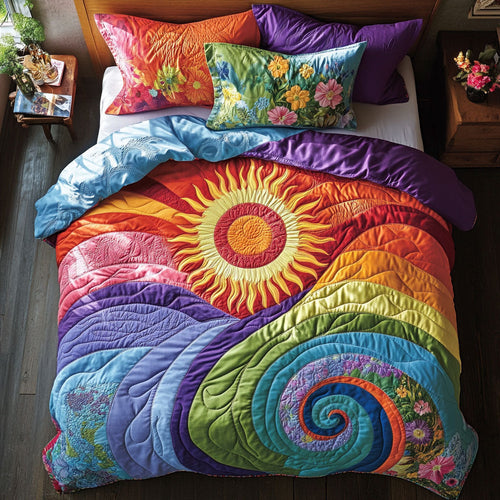 Sunshine Hippie WX0403052CL Duvet Cover Set