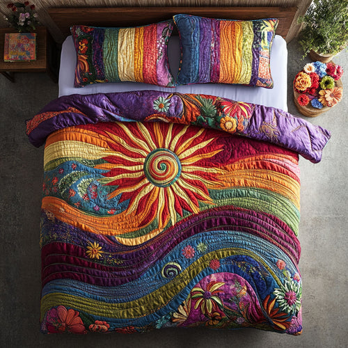 Sunshine Hippie WX0403054CL Duvet Cover Set