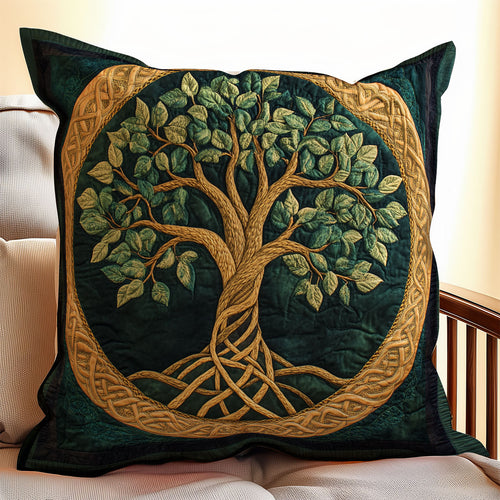 Tree Of Life WX1003175CL Quilt Pillow Case