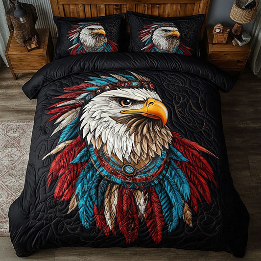 Tribal Eagle WX0703047CL Duvet Cover Set