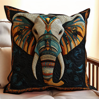 Tribal Elephant WX0803150CL Quilt Pillow Case