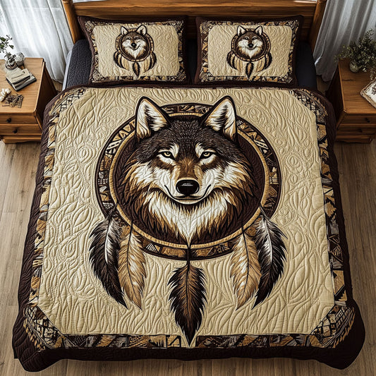 Tribal Wolf WX0703048CL Duvet Cover Set