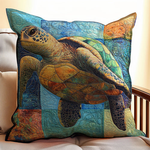 Turtle Sea WX0603151CL Quilt Pillow Case