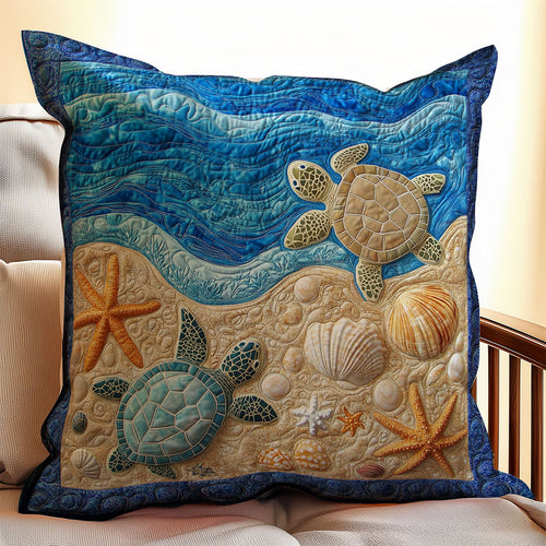 Turtle Serenity WX0803153CL Quilt Pillow Case