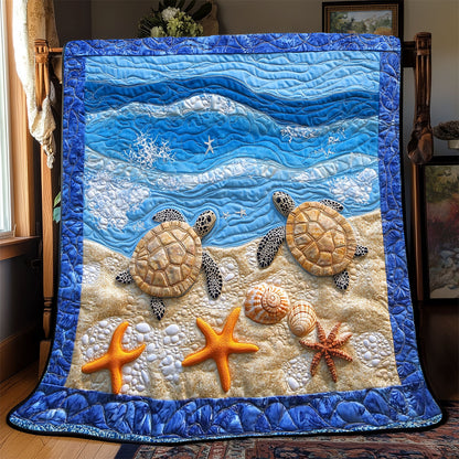 Turtle Waves WX0803073CL Quilt