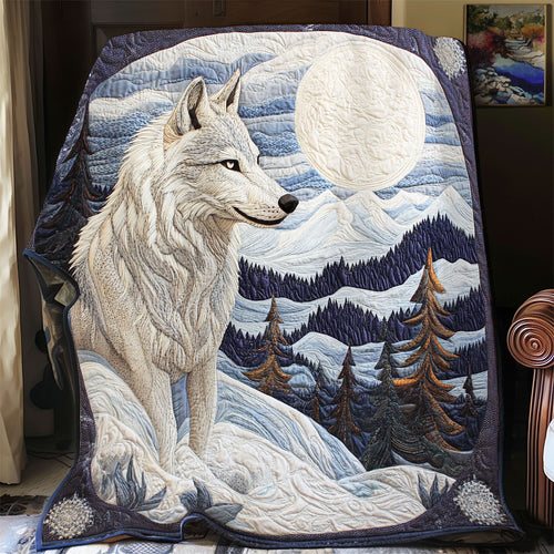 Twilight Wolf WX0803076CL Quilt