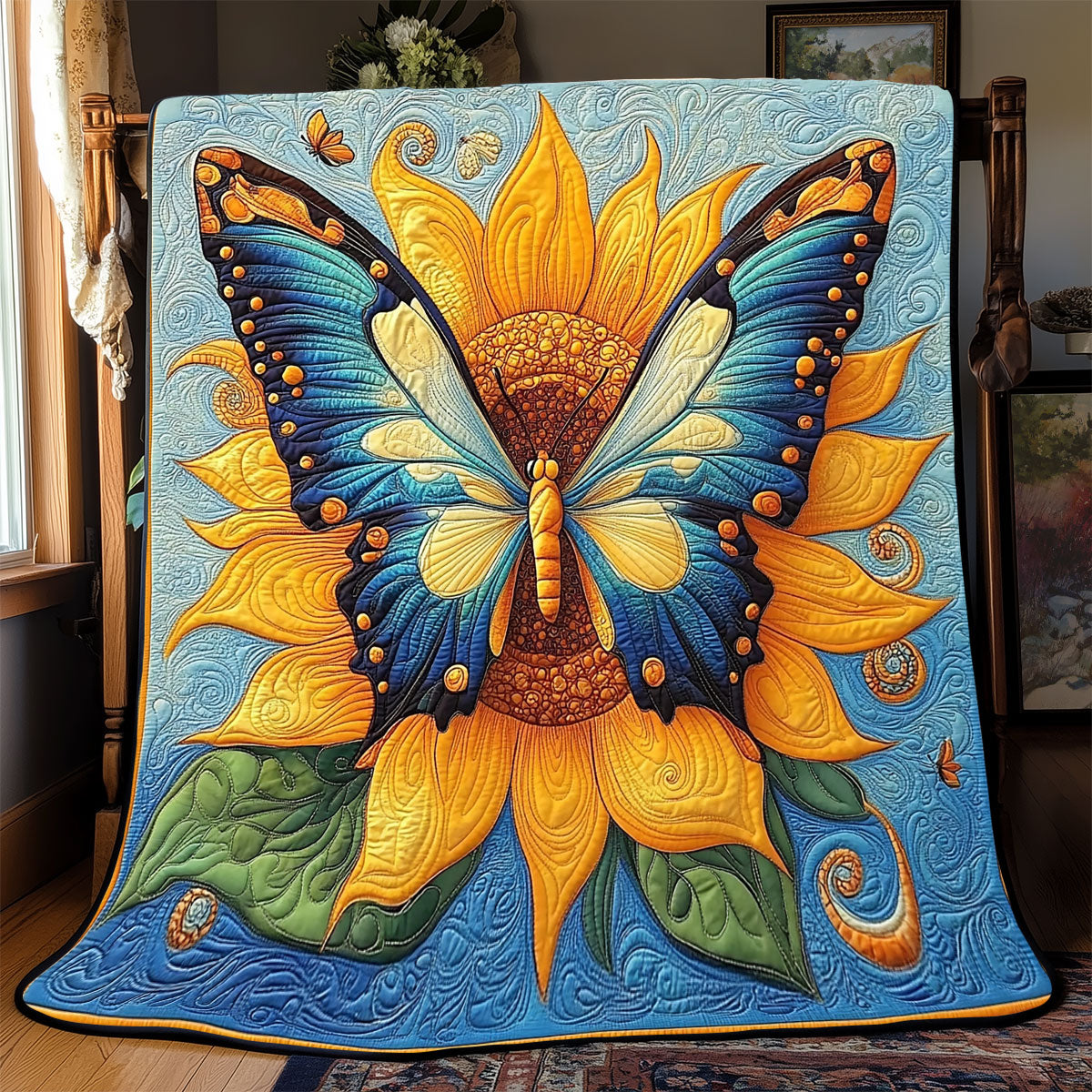 Whimsical Butterfly WX1003088CL Quilt