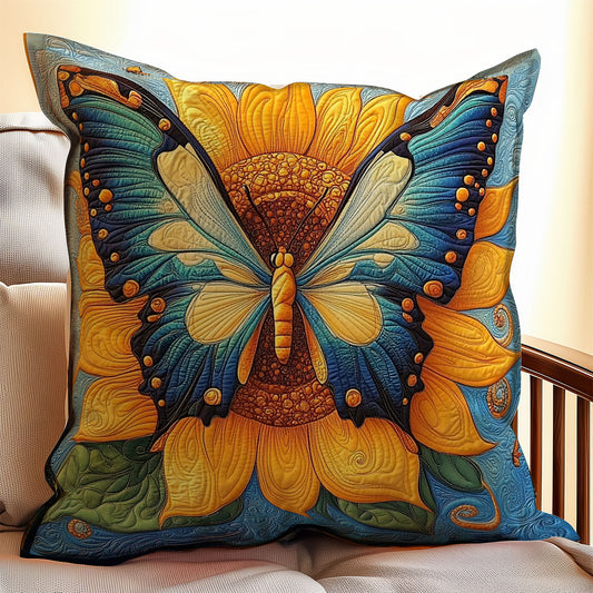 Whimsical Butterfly WX1003178CL Quilt Pillow Case