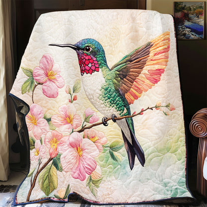 Whimsical Hummingbird WX1003089CL Quilt