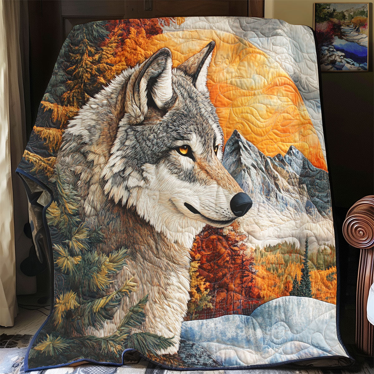 Wolf Of The Wild WX0803081CL Quilt